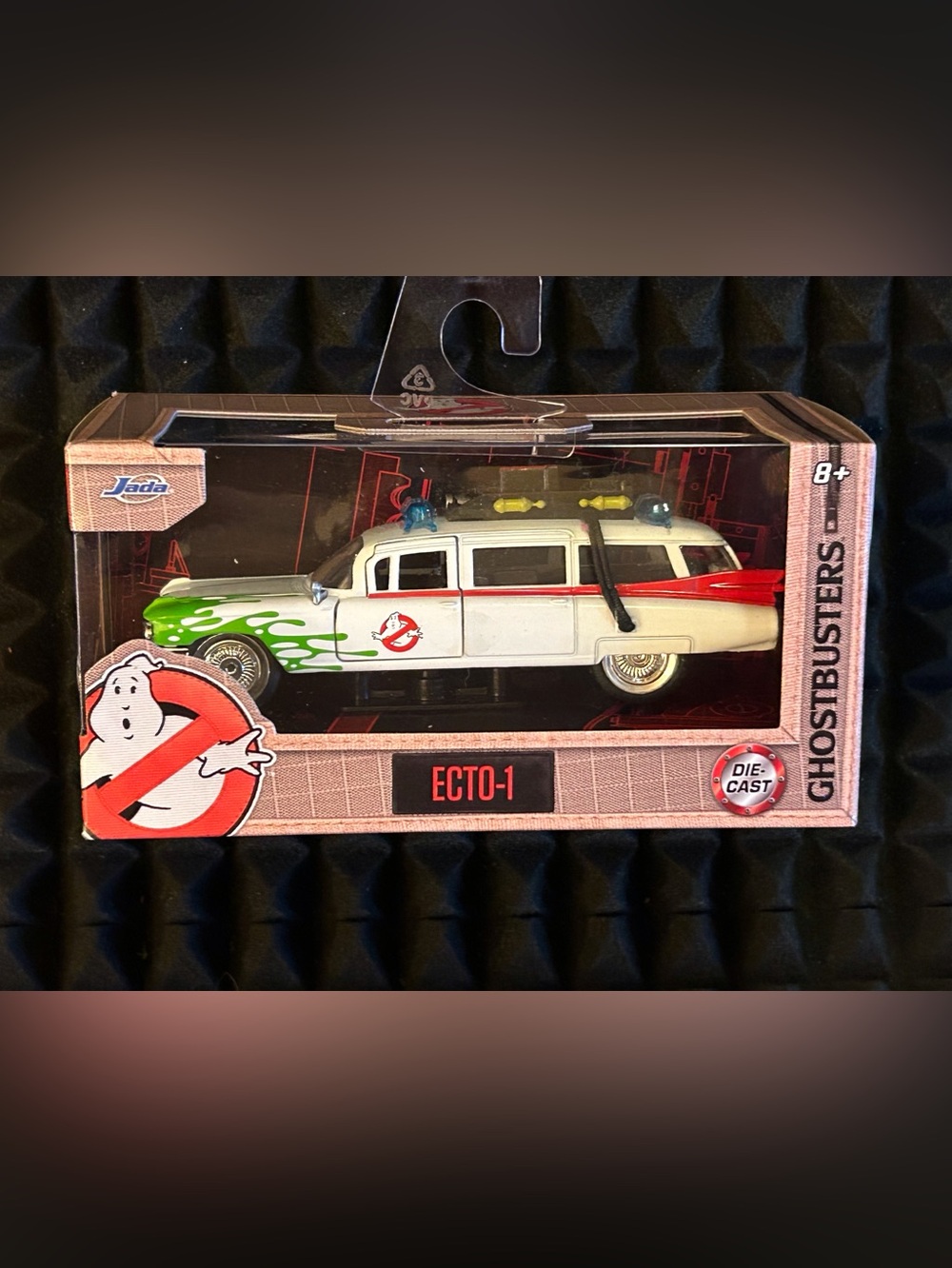 Ghostbusters - Hollywood Rides - 1:32 Ecto-1 Slime Die-Cast Car